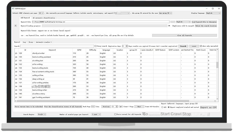 [免费]如何使用 SCOHalo SERP 分析器获取 Google SERP 并导出到 csv